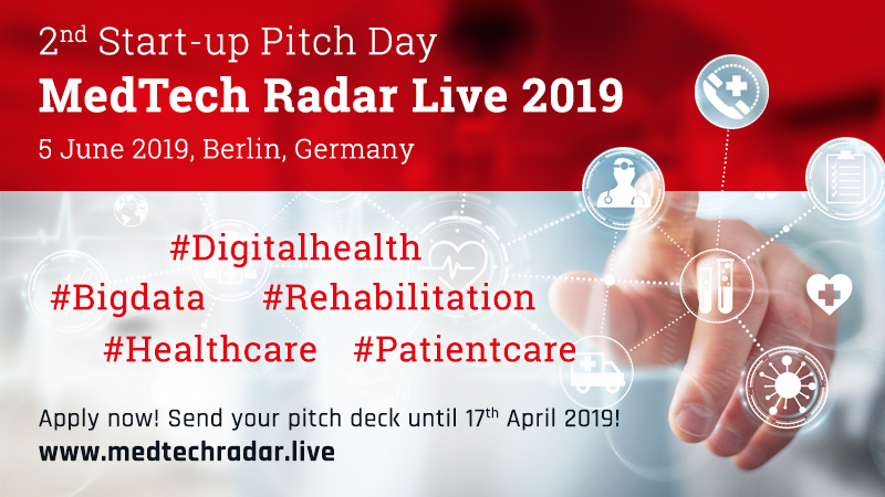 Medtech Radar Live 2019 Application Submission For Start Ups Is