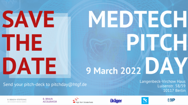 SaveTheDate MedTech Pitchday